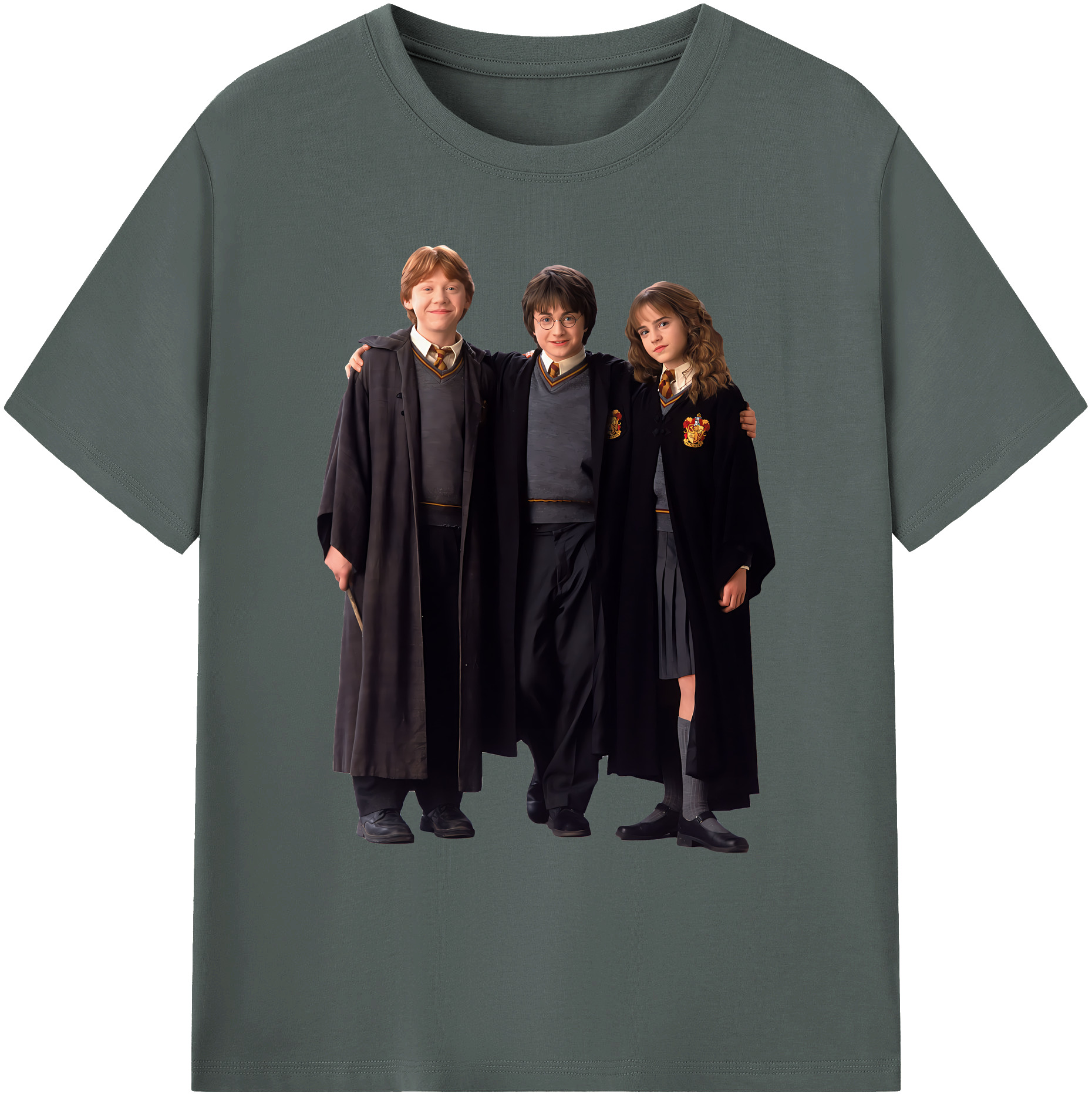 （画像用） Harry Potter ハリー・ポッターシリーズ 綿100％ メンズ半袖Tシャツ｜肌触りやわらか＆通気性